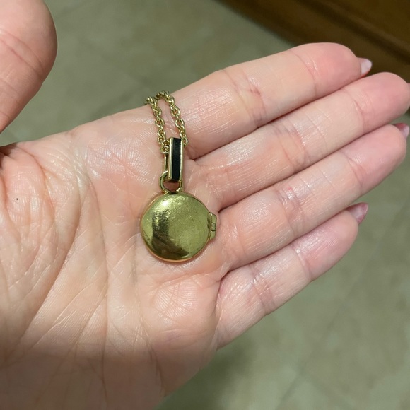 Marc Jacobs Logo Locket Necklace - Picture 3 of 3